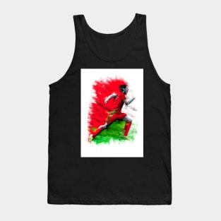 Gareth Bale - Wales - Football Artwork Tank Top